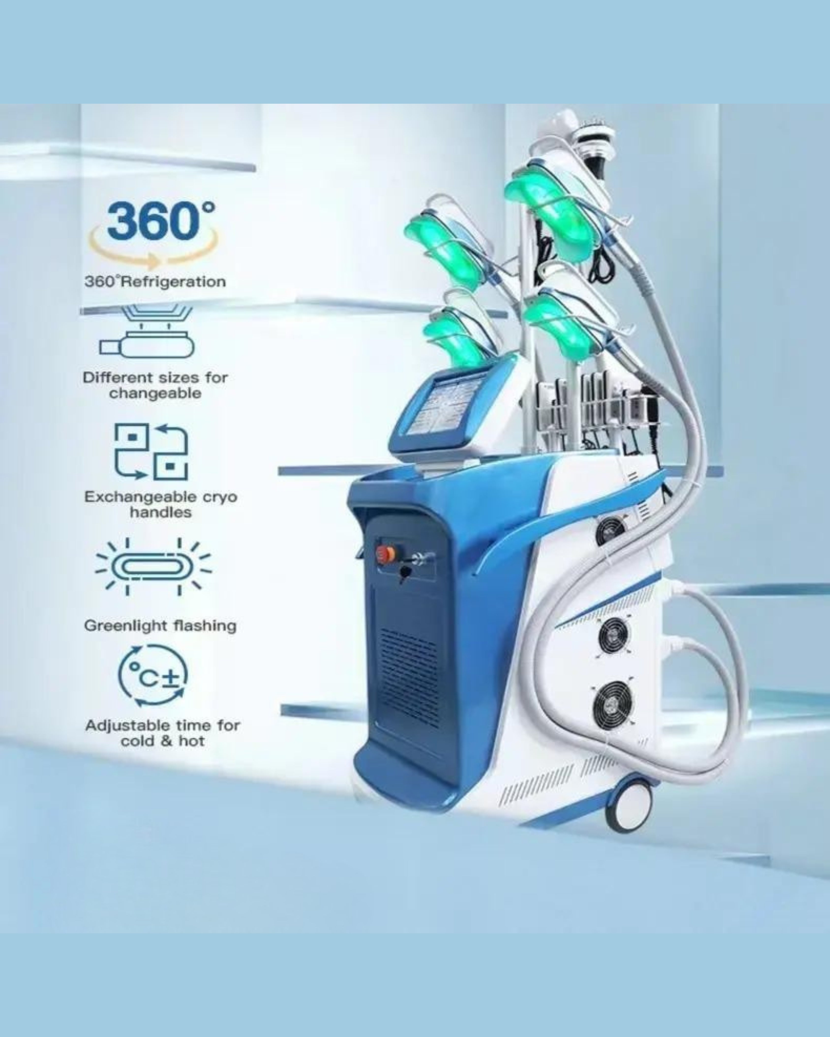 Multifunctional 360 Cryolipolysis Slimming Machine M360